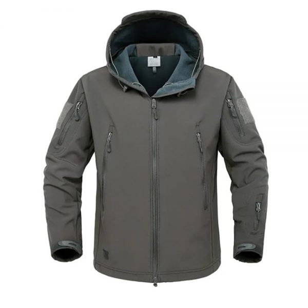 Men Waterproof Soft Shell Jacket Coat