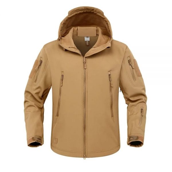 Men Waterproof Soft Shell Jacket Coat