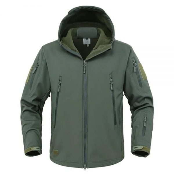 Men Waterproof Soft Shell Jacket Coat